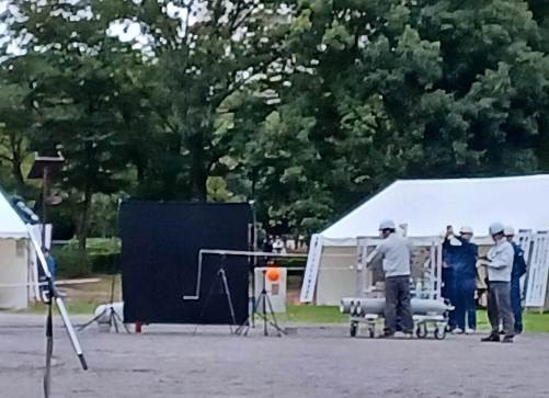 A.アセチレン逆火阻止実験