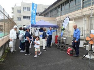 令和7年度青梅市総合防災訓練参加